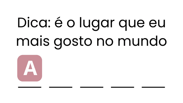 Palavra misteriosa